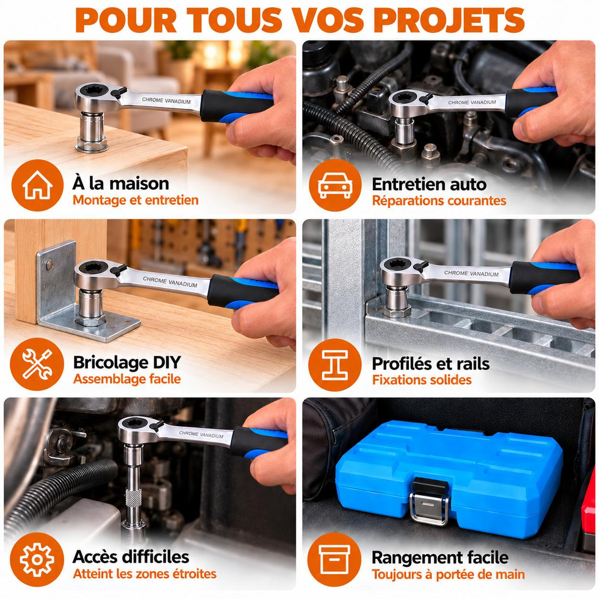 Clé à cliquet